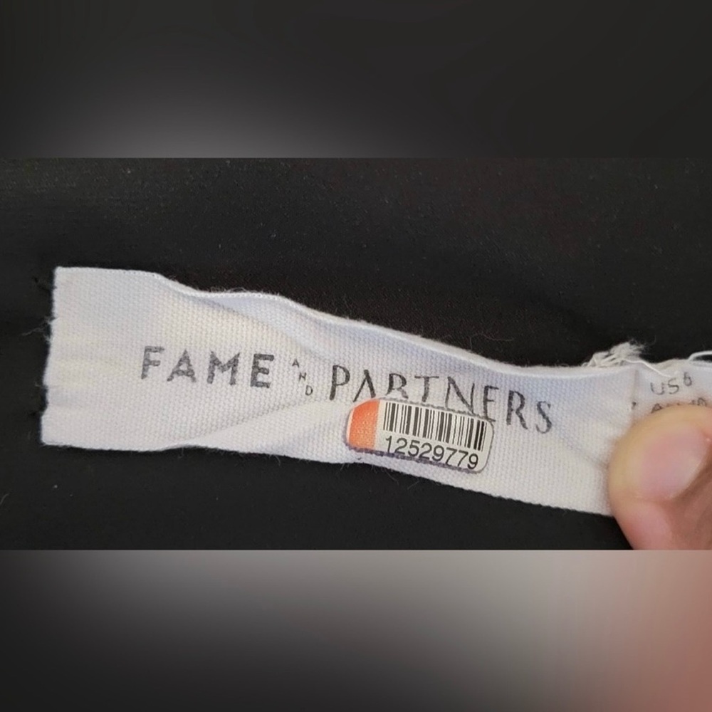 Fame and Partners Two-Tone Midi Dress | Size 6 - Picture 6 of 7